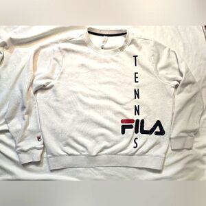 Fila Women's Tennis Essentials Crewneck Sweatshirt Size Xlarge